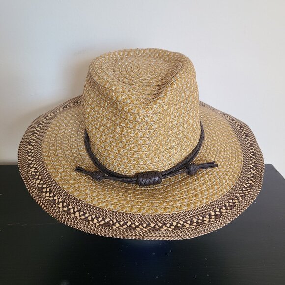Eric Javits Hat Classic Fedora Squishee Packable Tan